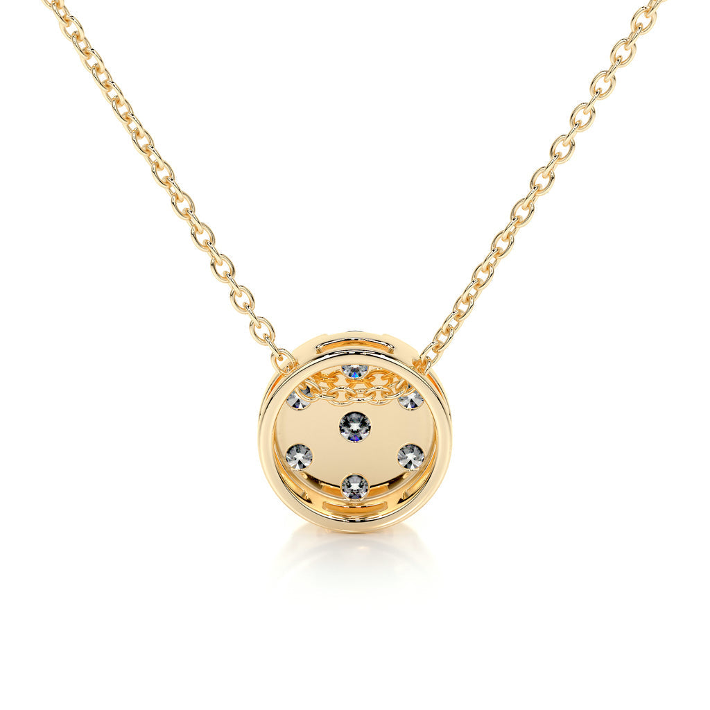 0.50 TCW Round Lab Grown Diamond Necklace 3