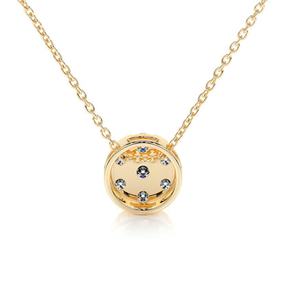 0.50 TCW Round Lab Grown Diamond Necklace 3