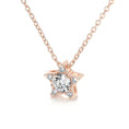 Load image into Gallery viewer, 0.25 TCW Round Lab Grown Diamond Star Necklace
