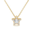 Load image into Gallery viewer, 0.25 TCW Round Lab Grown Diamond Star Necklace
