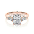 Load image into Gallery viewer, 1.50 CT Radiant Cut Lab Grown Diamond Three-Stone Engagement Ring
