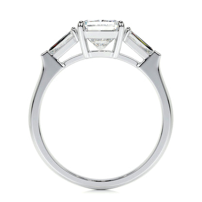 1.50 CT Radiant Three Stones CVD G/VS2 Diamond Engagement Ring 5