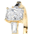 Load image into Gallery viewer, 1.50 CT Radiant Cut Lab Grown Diamond Three-Stone Engagement Ring
