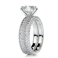 Load image into Gallery viewer, 2.0 CT Round Lab Grown Diamond Solitaire Bridal Set
