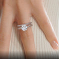 Load image into Gallery viewer, 2.0 CT Round Lab Grown Diamond Sparkling Eternity Bridal Set 3
