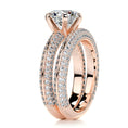 Load image into Gallery viewer, 2.0 CT Round Lab Grown Diamond Sparkling Eternity Bridal Set
