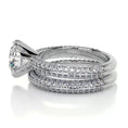 Load image into Gallery viewer, 2.0 CT Round Lab Grown Diamond Sparkling Eternity Bridal Set 5
