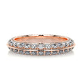 Load image into Gallery viewer, 0.5ct Round EF- VVS Diamond Full Eternity Wedding Band
