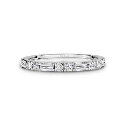 Curved- 0.25 CT Marquise Lab Grown Diamond Wedding Band