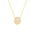 Load image into Gallery viewer, Radiant 0.2 TCW Round Lab-Grown Diamond Circle Necklace
