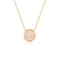 Load image into Gallery viewer, Radiant 0.2 TCW Round Lab-Grown Diamond Circle Necklace
