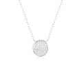 Load image into Gallery viewer, Radiant 0.2 TCW Round Lab-Grown Diamond Circle Necklace
