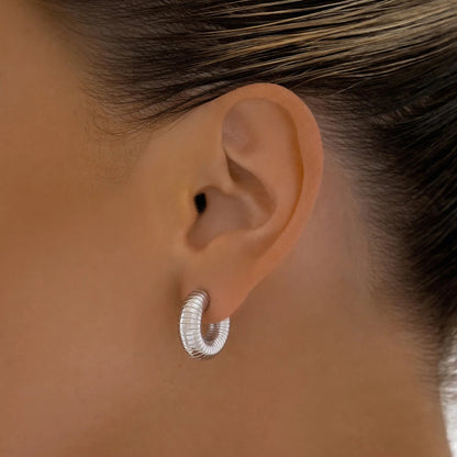 Classic Round Hoop Earrings 5