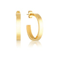 Load image into Gallery viewer, Timeless 18K Gold Hoop Earrings
