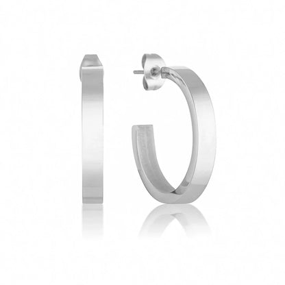 Timeless 18K Gold Hoop Earrings 2