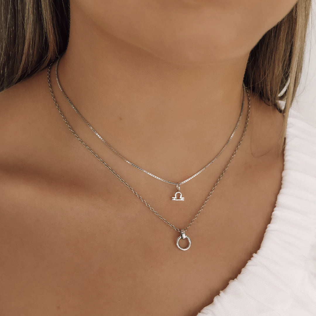 Eternal Elegance Gold Circle Pendant Necklace 10