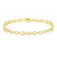 Load image into Gallery viewer, Elegant 0.09 TCW Round Lab-Grown Diamond Tennis Bracelet
