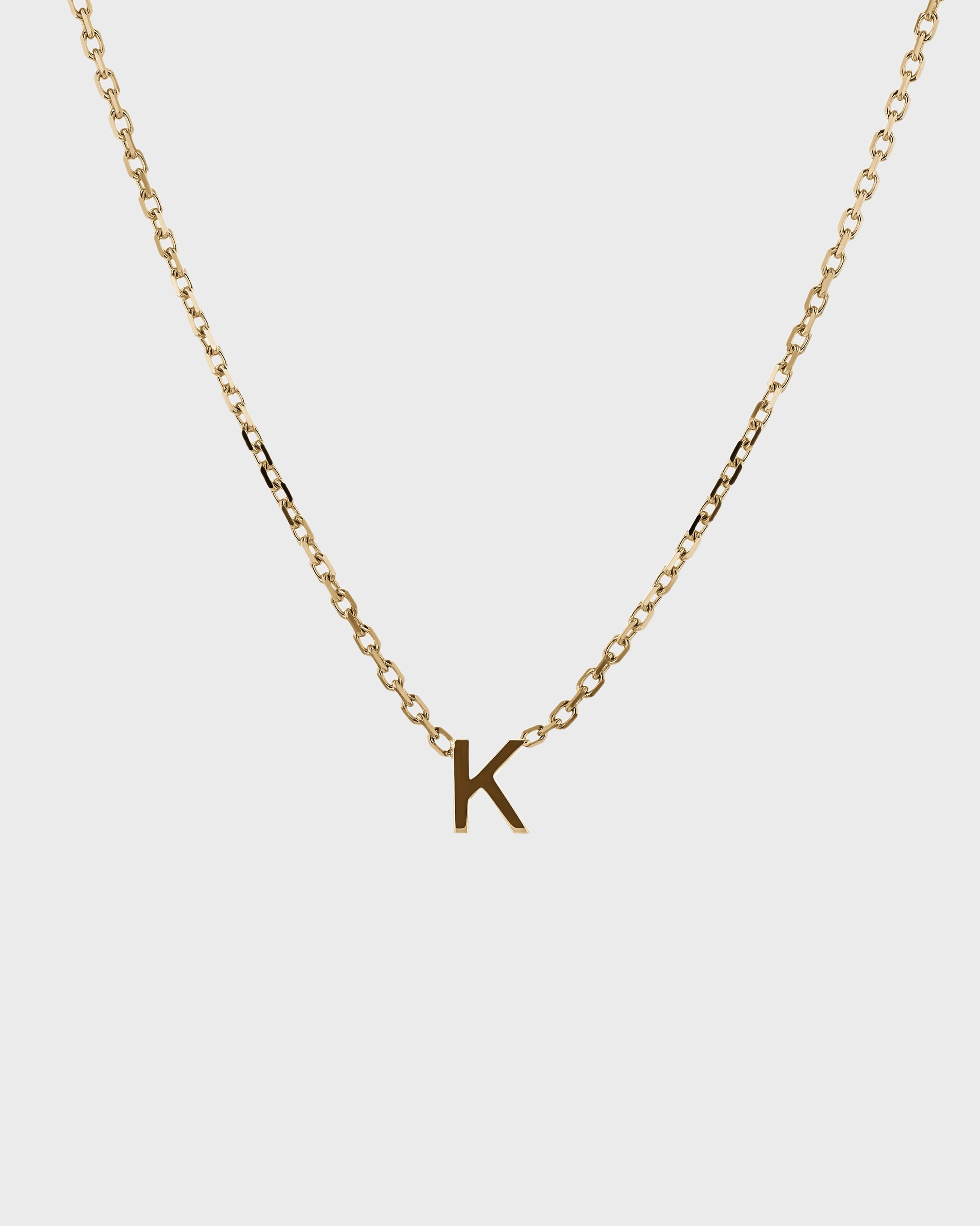 Elegant Gold Initial Choker Necklace