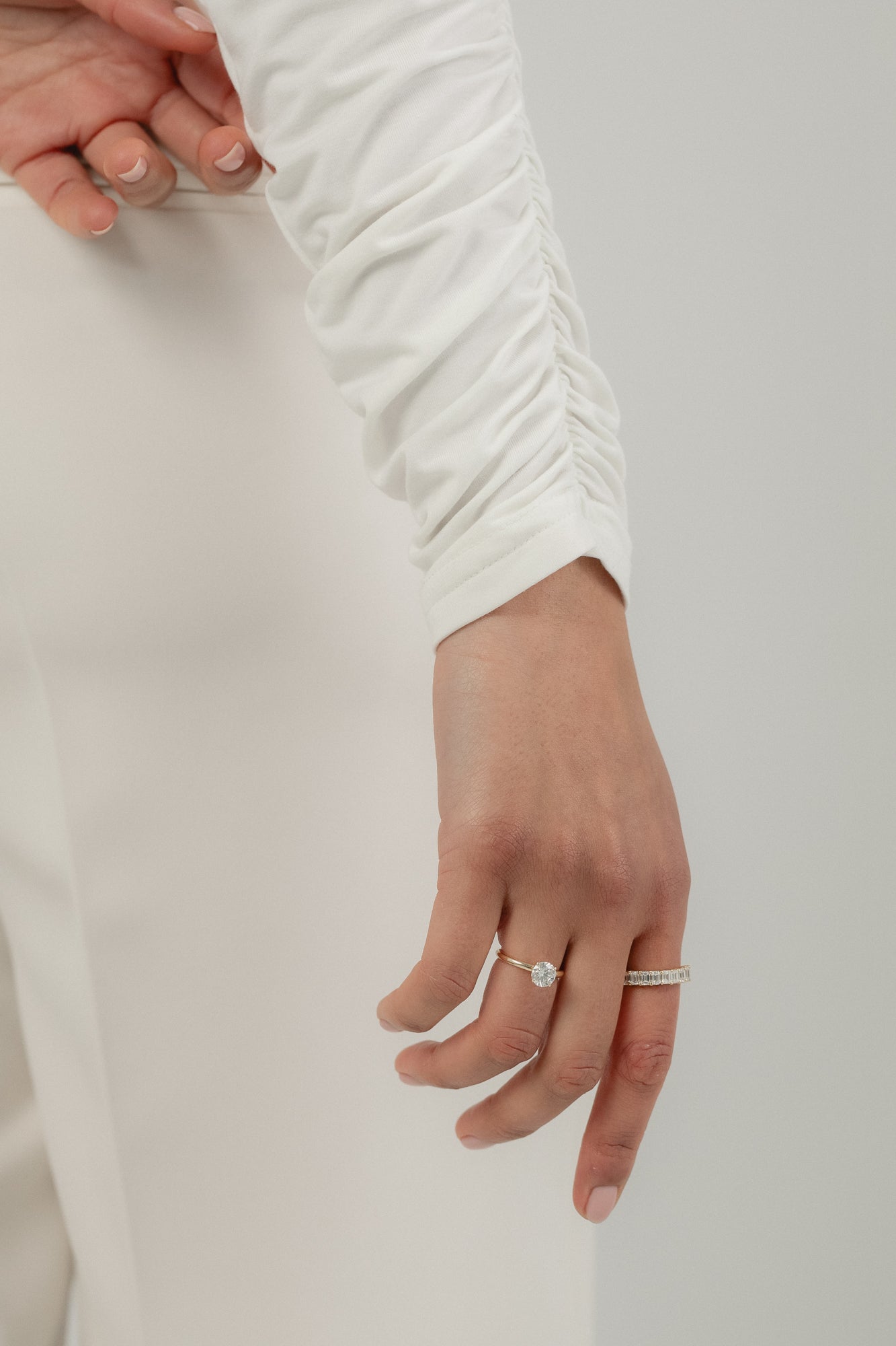 Eternity- 0.50 CT Round Lab Grown Diamond Wedding Band