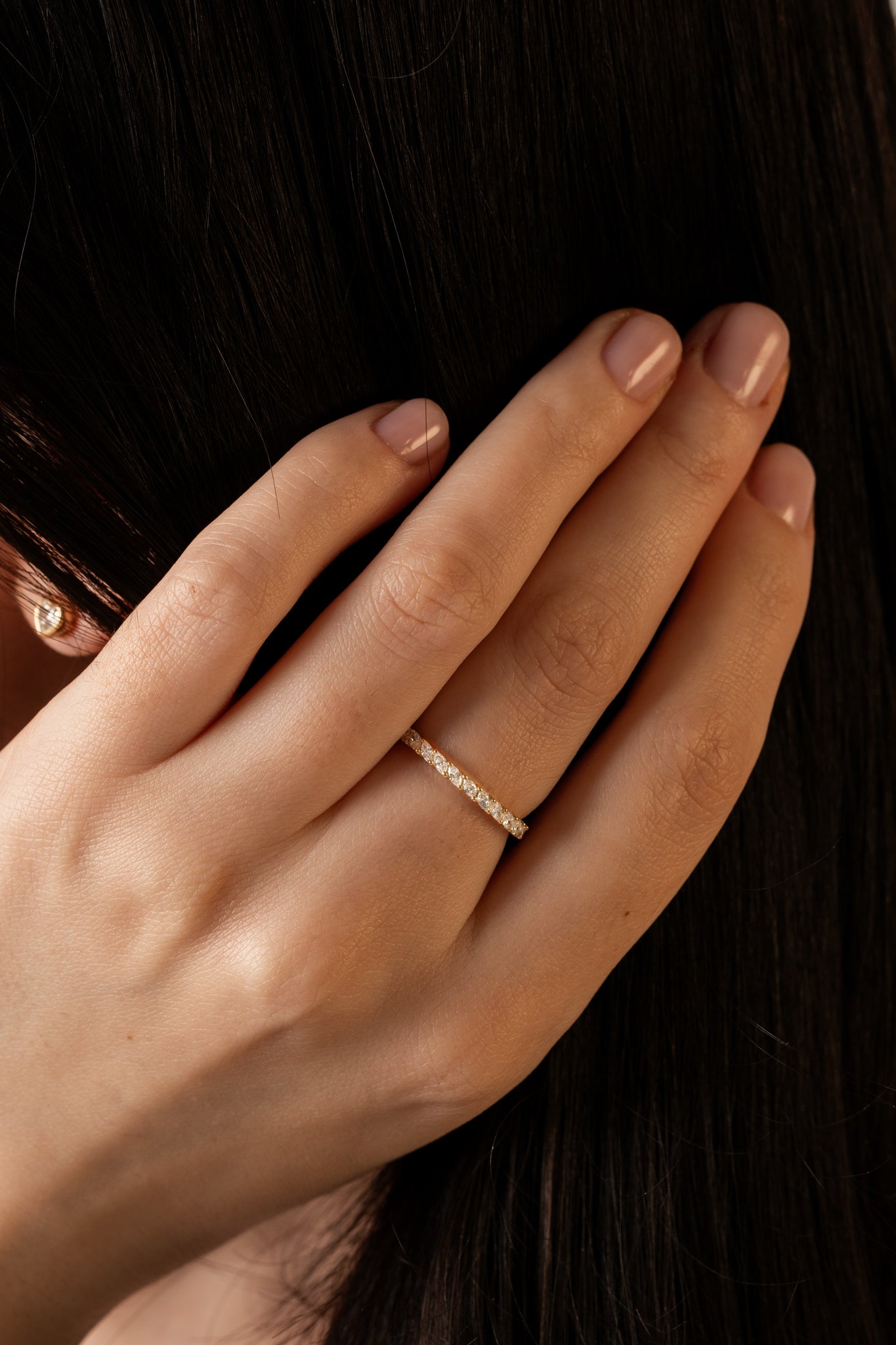 Eternity- 0.50 CT Round Lab Grown Diamond Wedding Band