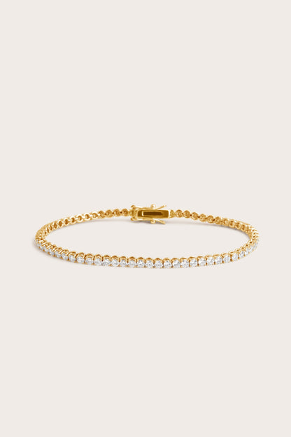 Solitaire Bezel-1.0 CT Oval Lab Grown Diamond Bracelets