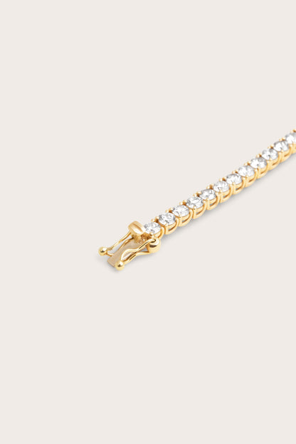 Solitaire Bezel-1.0 CT Oval Lab Grown Diamond Bracelets