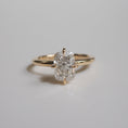 Load image into Gallery viewer, 1.50 CT Elongated Cushion Lab-Grown Diamond Solitaire Engagement Ring in Gold
