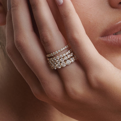 Eternity- 0.50 CT Round Lab Grown Diamond Wedding Band