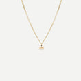 Load image into Gallery viewer, Golden Sagittarius Zodiac Charm Necklace
