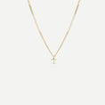 Load image into Gallery viewer, Golden Sagittarius Zodiac Charm Necklace
