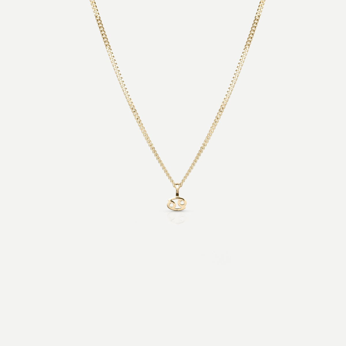 Golden Sagittarius Zodiac Charm Necklace