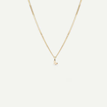 Golden Sagittarius Zodiac Charm Necklace 11