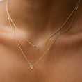 Load image into Gallery viewer, Radiant Heart: 0.20 TCW Lab Grown Diamond Necklace
