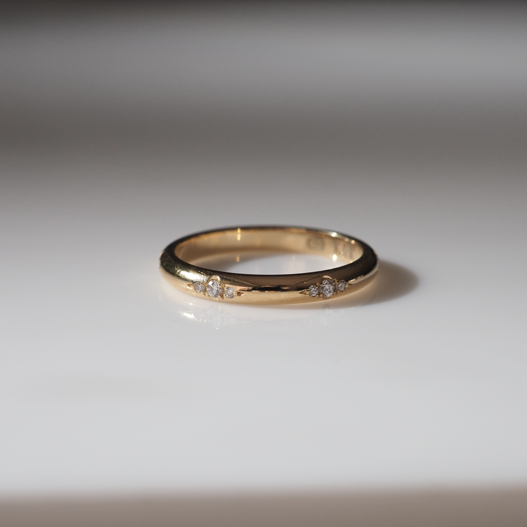 Elegant 0.50 TCW Round Lab Grown Diamond Flush Wedding Band 2