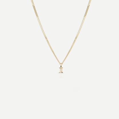 Golden Sagittarius Zodiac Charm Necklace 6