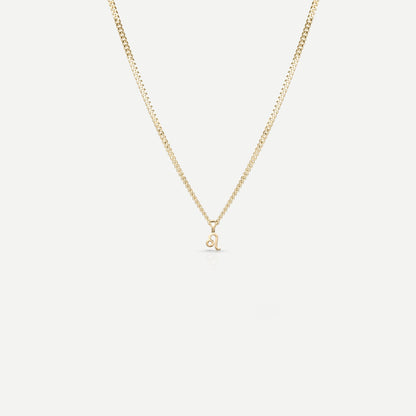 Golden Sagittarius Zodiac Charm Necklace 4