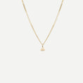 Load image into Gallery viewer, Golden Sagittarius Zodiac Charm Necklace
