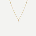 Load image into Gallery viewer, Golden Sagittarius Zodiac Charm Necklace
