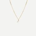 Load image into Gallery viewer, Golden Sagittarius Zodiac Charm Necklace
