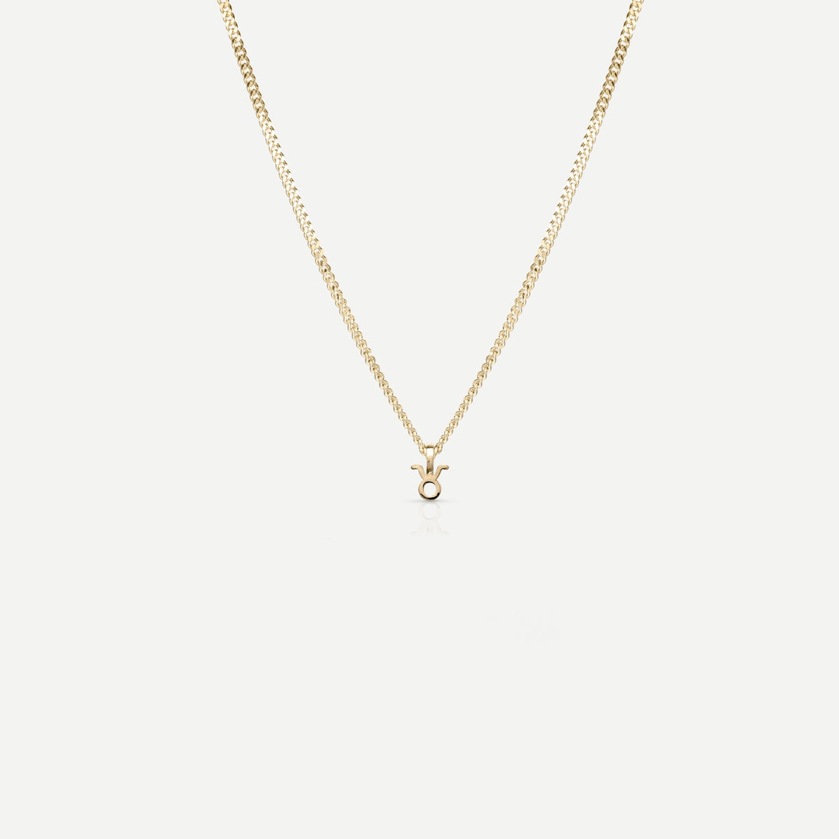 Golden Sagittarius Zodiac Charm Necklace