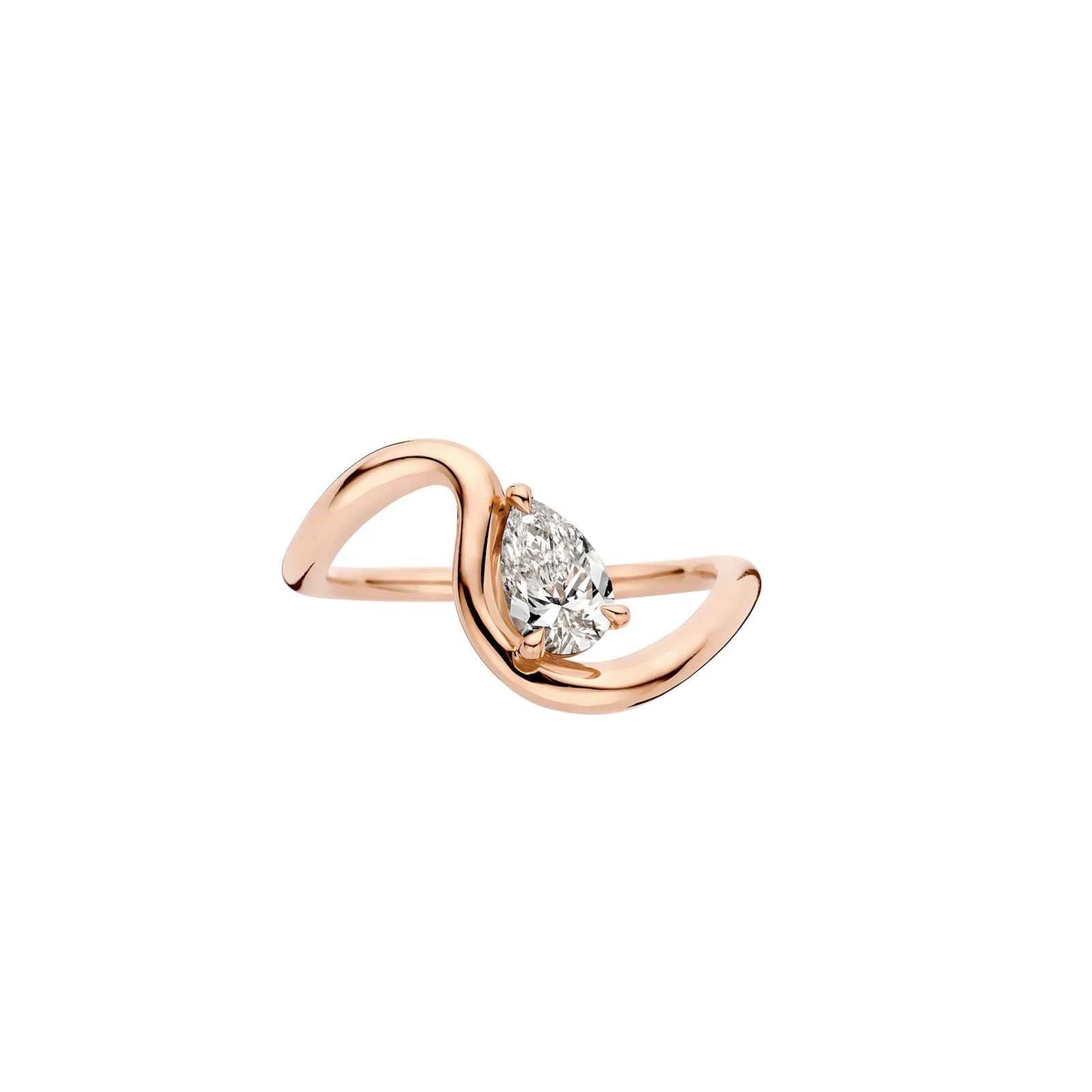 Hidden Halo-1.5 CT Round Lab Grown Diamond Engagement Ring