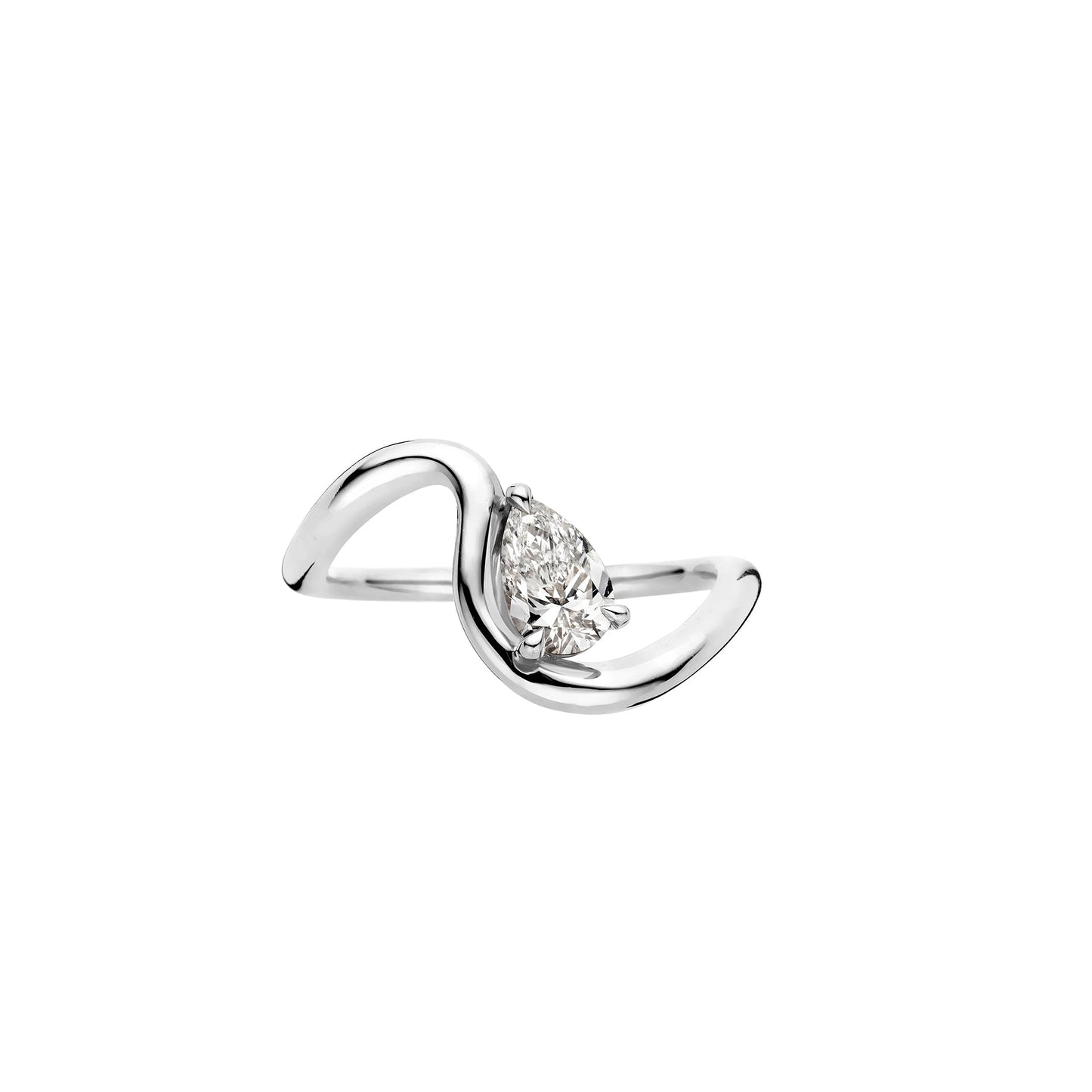 Hidden Halo-1.5 CT Round Lab Grown Diamond Engagement Ring