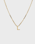 Load image into Gallery viewer, Elegant Gold Initial Choker Necklace
