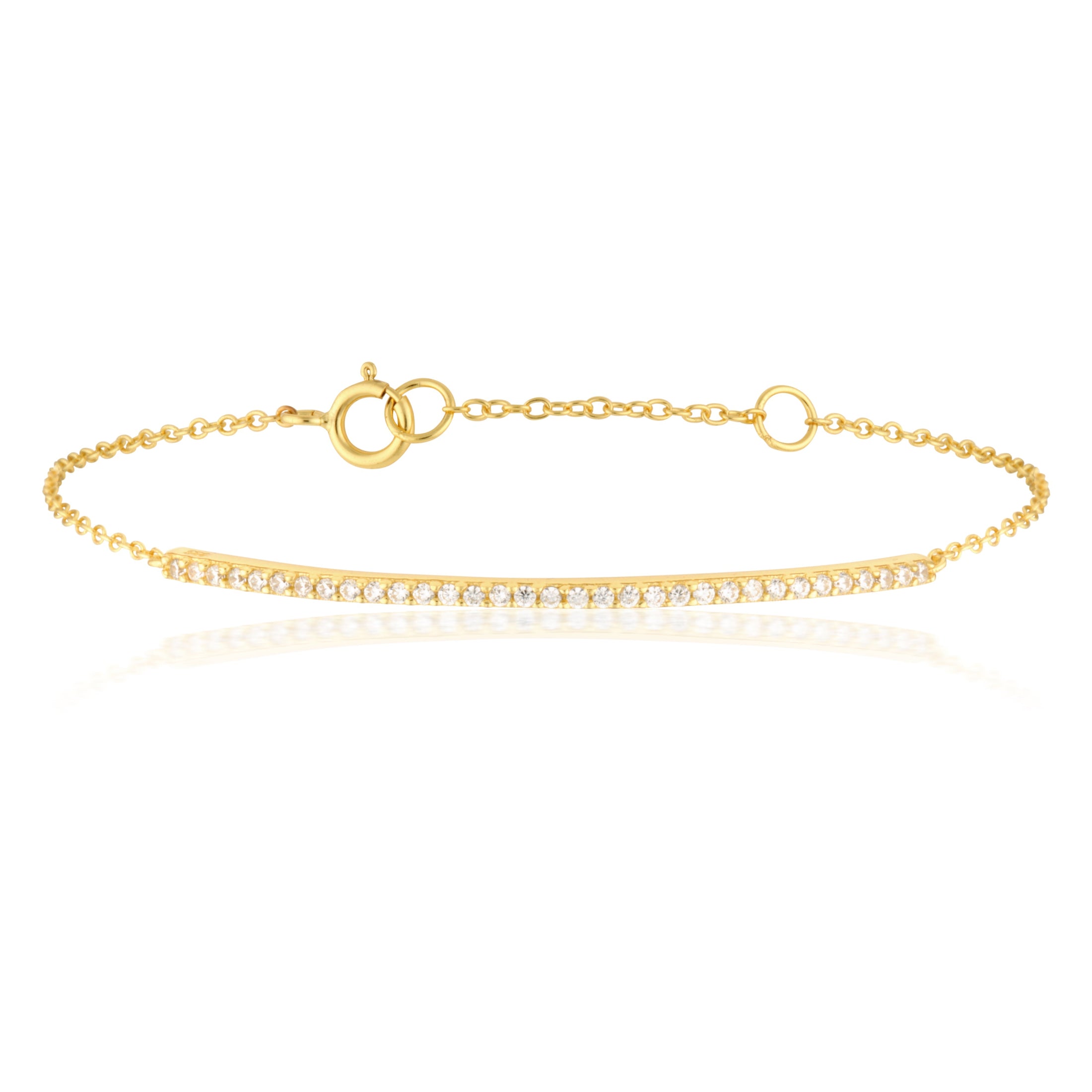 Elegant 0.4 TCW Round Lab-Grown Diamond Bracelet