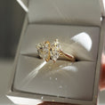 Load image into Gallery viewer, Radiant 2.0 CT Pear & Marquise Lab-Grown Diamond Engagement Ring
