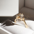 Load image into Gallery viewer, Radiant 2.0 CT Pear & Marquise Lab-Grown Diamond Engagement Ring
