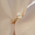 Load image into Gallery viewer, 1.50 CT Pear-Shaped Lab-Grown Diamond Solitaire Engagement Ring in Gold
