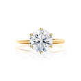 Load image into Gallery viewer, 2.50 CT Round Lab-Grown Diamond Solitaire Engagement Ring
