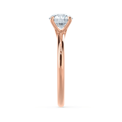 1.20 CT Round Lab-Grown Diamond Solitaire Engagement Ring 3