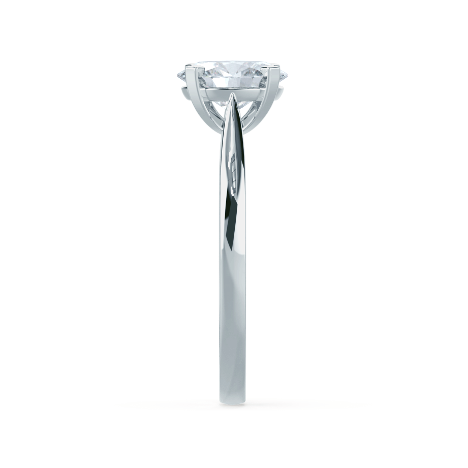 1.50 CT Oval Lab Grown Diamond Solitaire Engagement Ring - Timeless Elegance 3